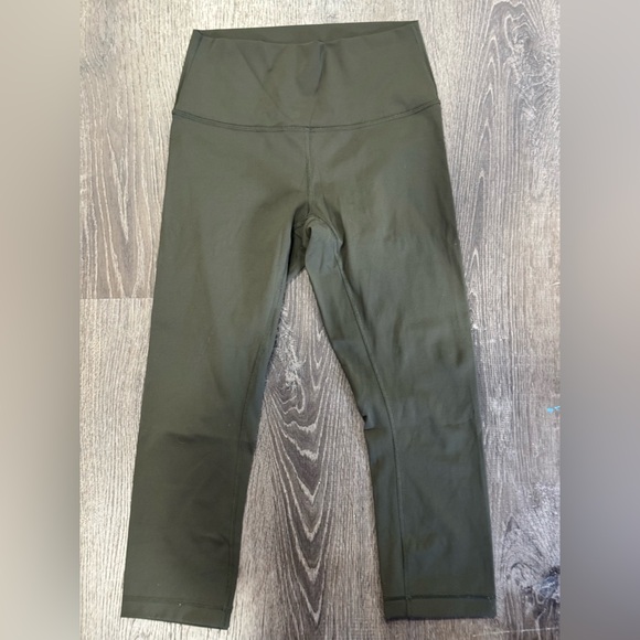 Lululemon Athletica Olive Leggings - Picture 1 of 4